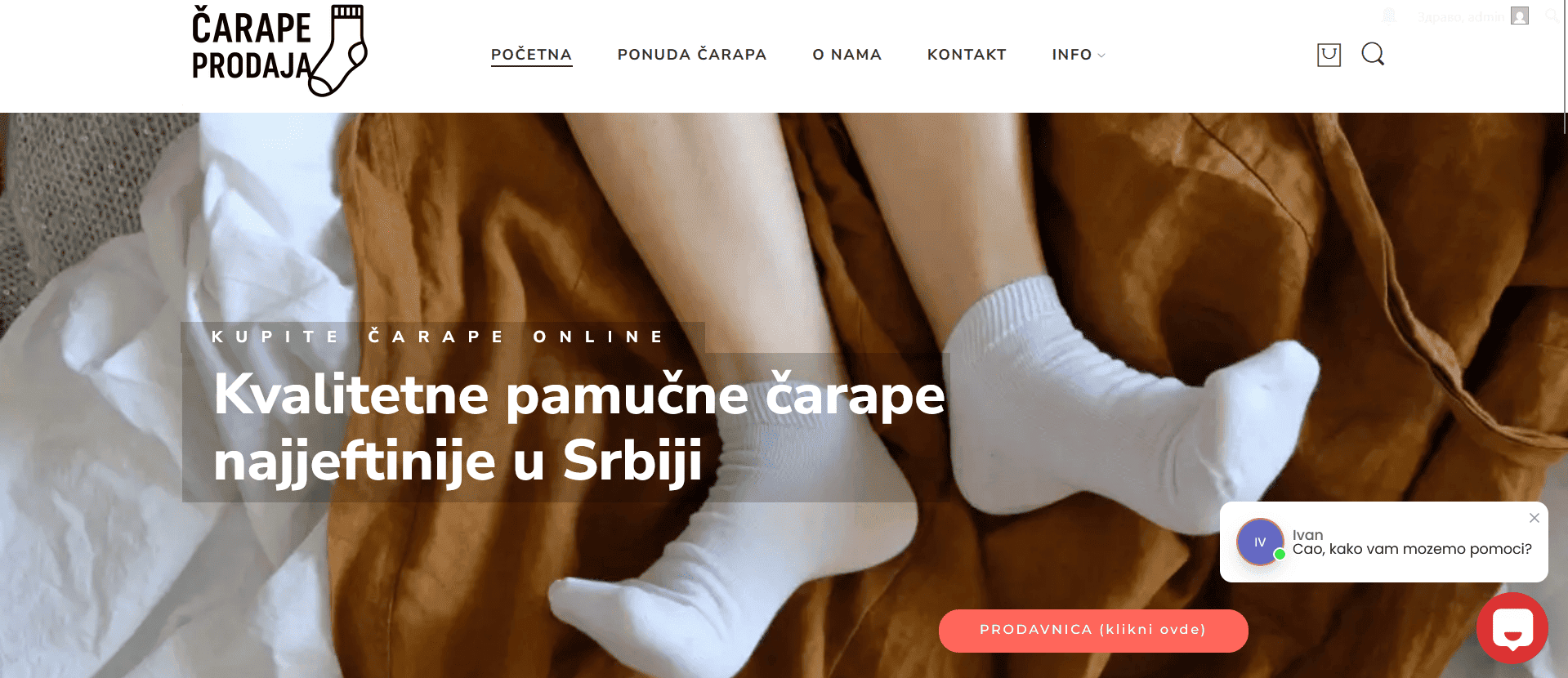 Carapeprodaja.rs screenshot